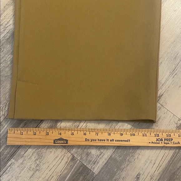Anthropologie Exquise Dress Workwear Career Straight Leg Pants Camel Size 2X - Picture 3 of 13